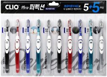 Clio Зубные щетки с супертонкими щетинками разной высоты Double Fine Toothbrush 