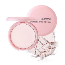 Розовая компактная пудра для чувствительной кожи THE SAEM Saemmul Perfect Pore Pink Pact