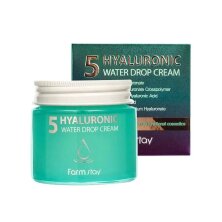  Крем суперувлажняющий для лица с гиалуроновым комплексом FarmStay Hyaluronic 5 Water Drop Cream