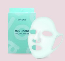Многоразовая силиконовая 3D-маска для косметических процедур  AYOUME 3D Silicone Facial Mask