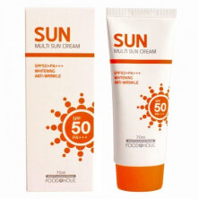 Солнцезащитный крем для лица FOODAHOLIC Multi Sun Cream SPF50+PA+++